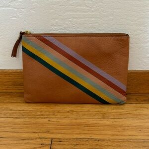Madewell Striped Pouch